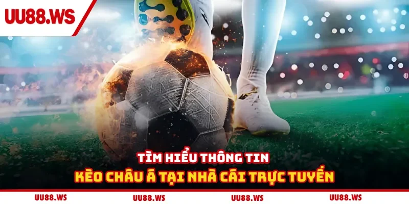 Tìm hiểu thông tin kèo châu Á tại nhà cái trực tuyến